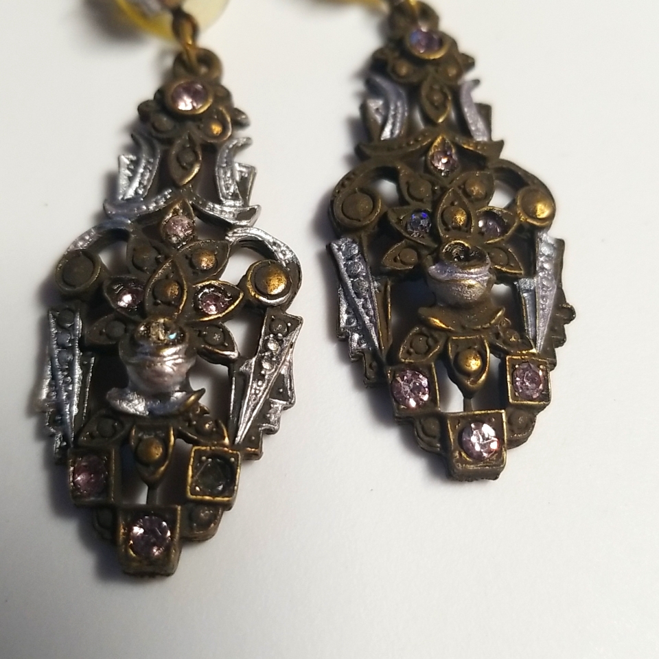 Vintage Banana Bob Earrings